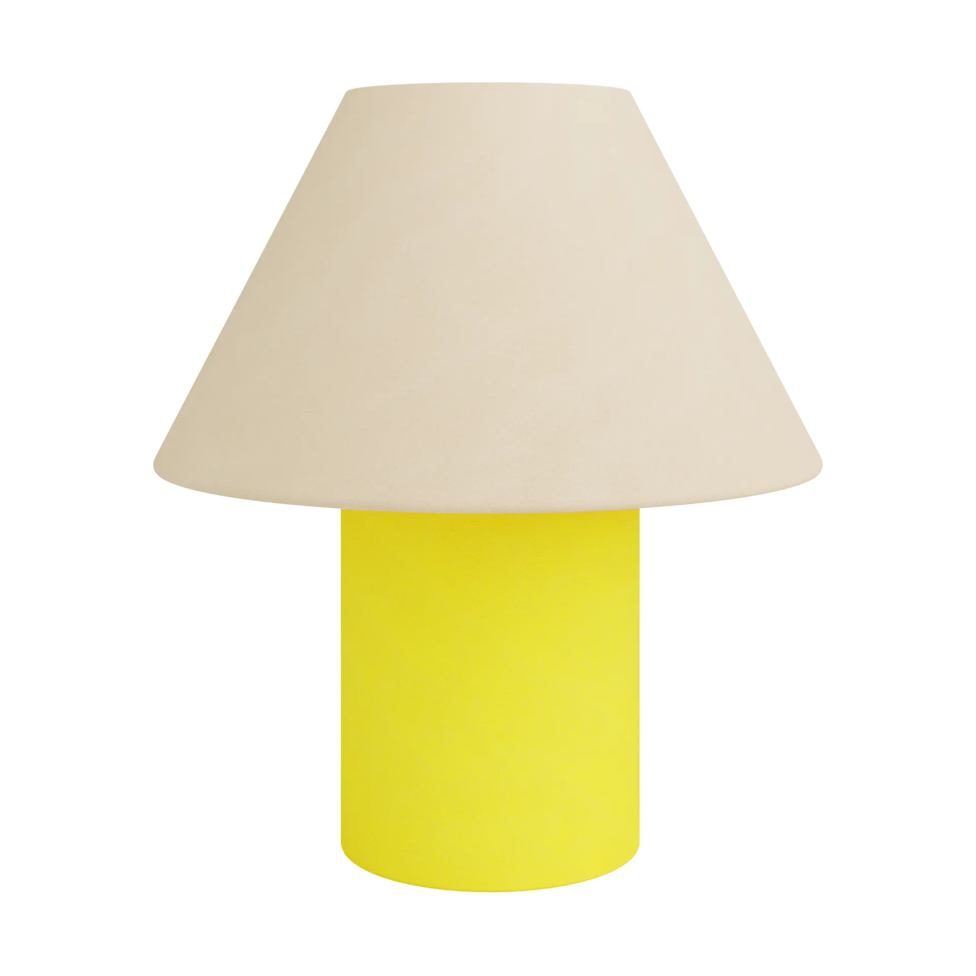Toto bordlampe Medium 47 cm, Beige-wax yellow Hem