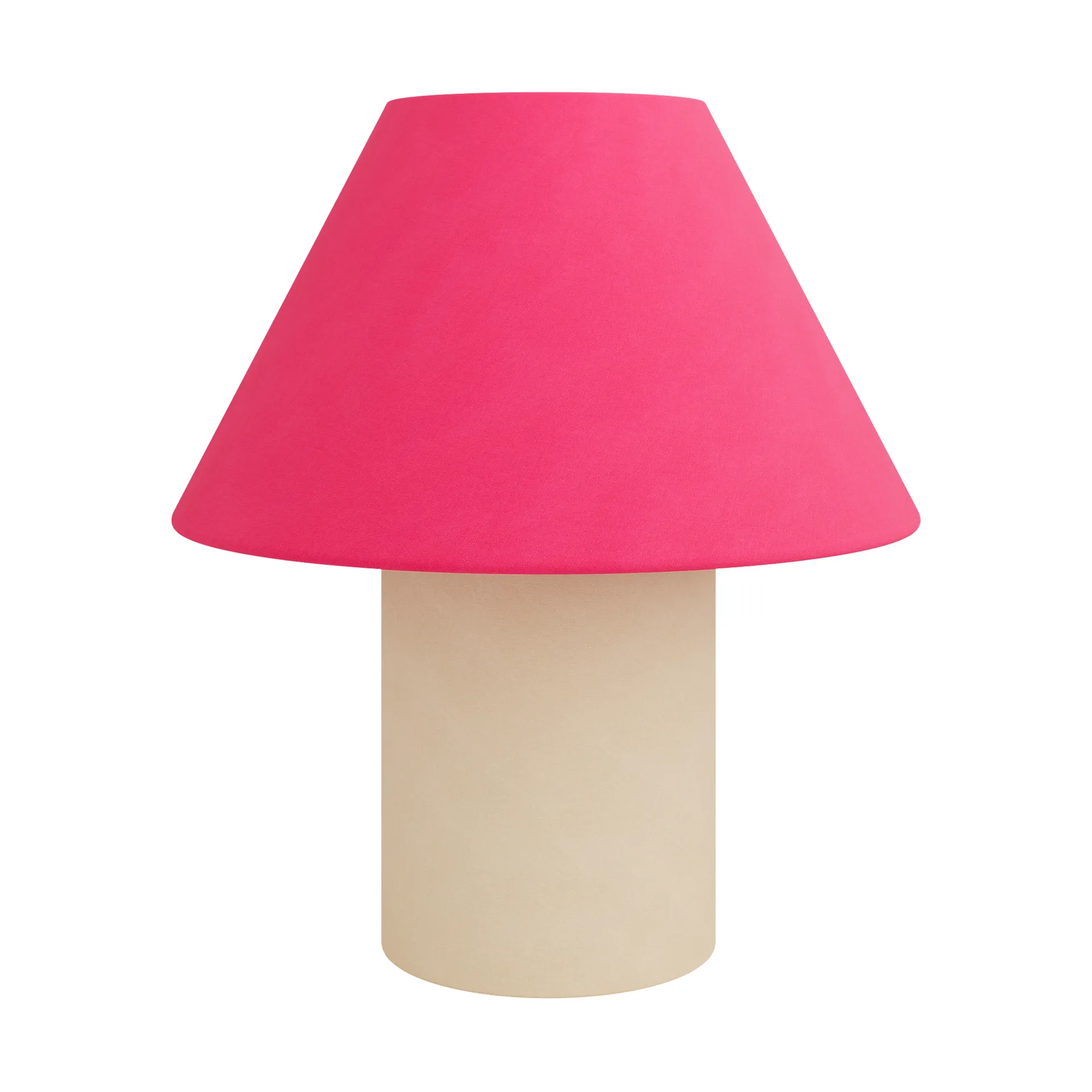 Toto bordlampe Medium 47 cm, Magenta-beige Hem