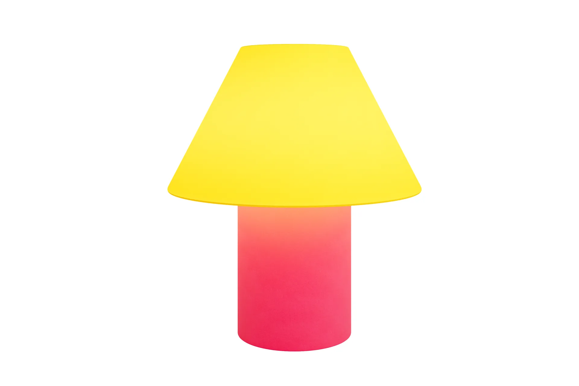 Toto bordlampe Medium 47 cm, Wax yellow-magenta Hem