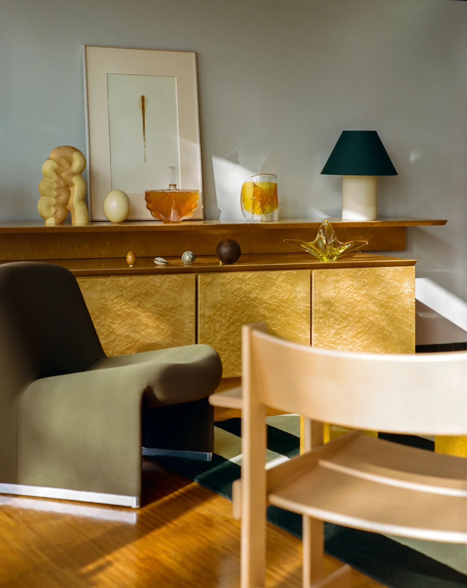 Toto bordlampe Medium 47 cm, Wax yellow-pine Hem