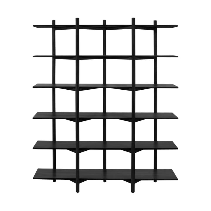 Zig Zag hylle High 175x214 cm - Black - Hem