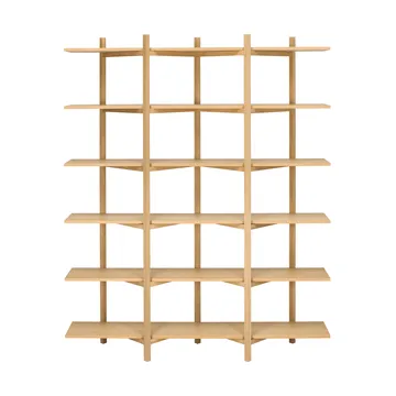 Zig Zag hylle High 175x214 cm - Eik - Hem