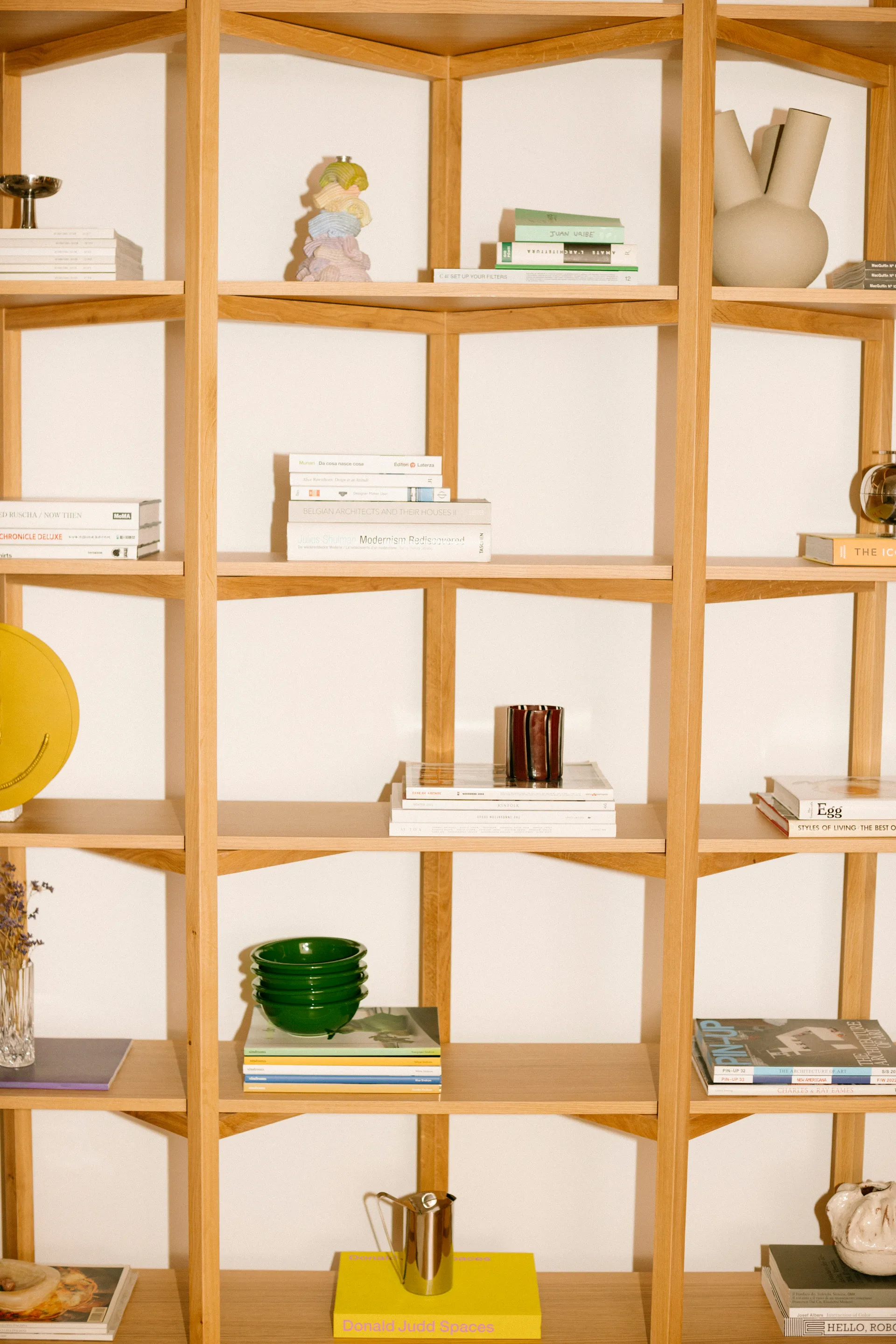 Zig Zag hylle High 175x214 cm, Eik Hem