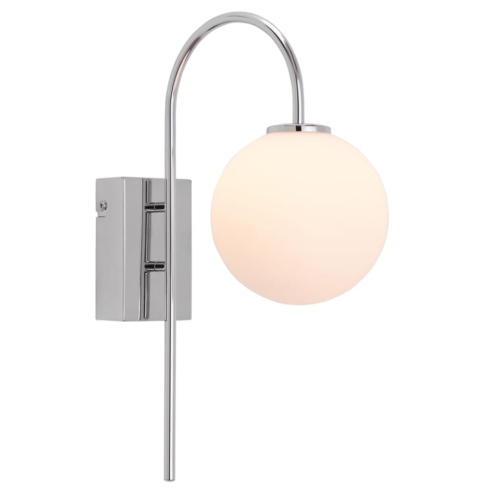 Ballon vegglampe 36 cm, krom Herstal