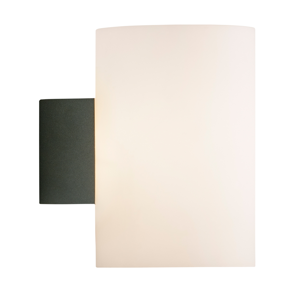 Bilde av Herstal Evoke vegglampe large Antrasitt-opalglass