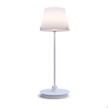 Gil iI Grande bordlampe - Hvit-opalglass - Herstal