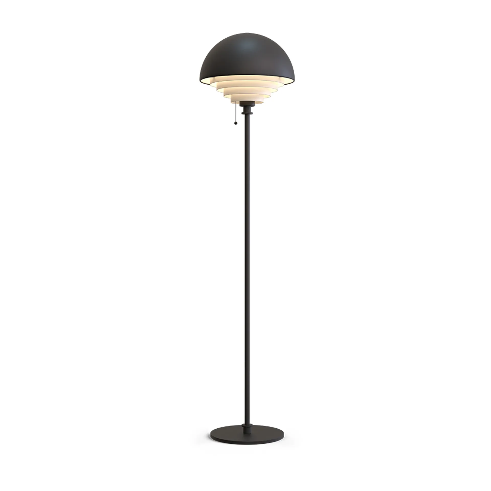 Motown gulvlampe 150 cm, Svart Herstal