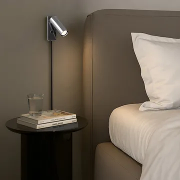 Pipeline vegglampe - Krom - Herstal