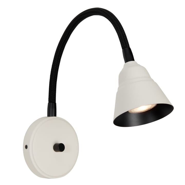 Relief vegglampe, Perlehvit Herstal