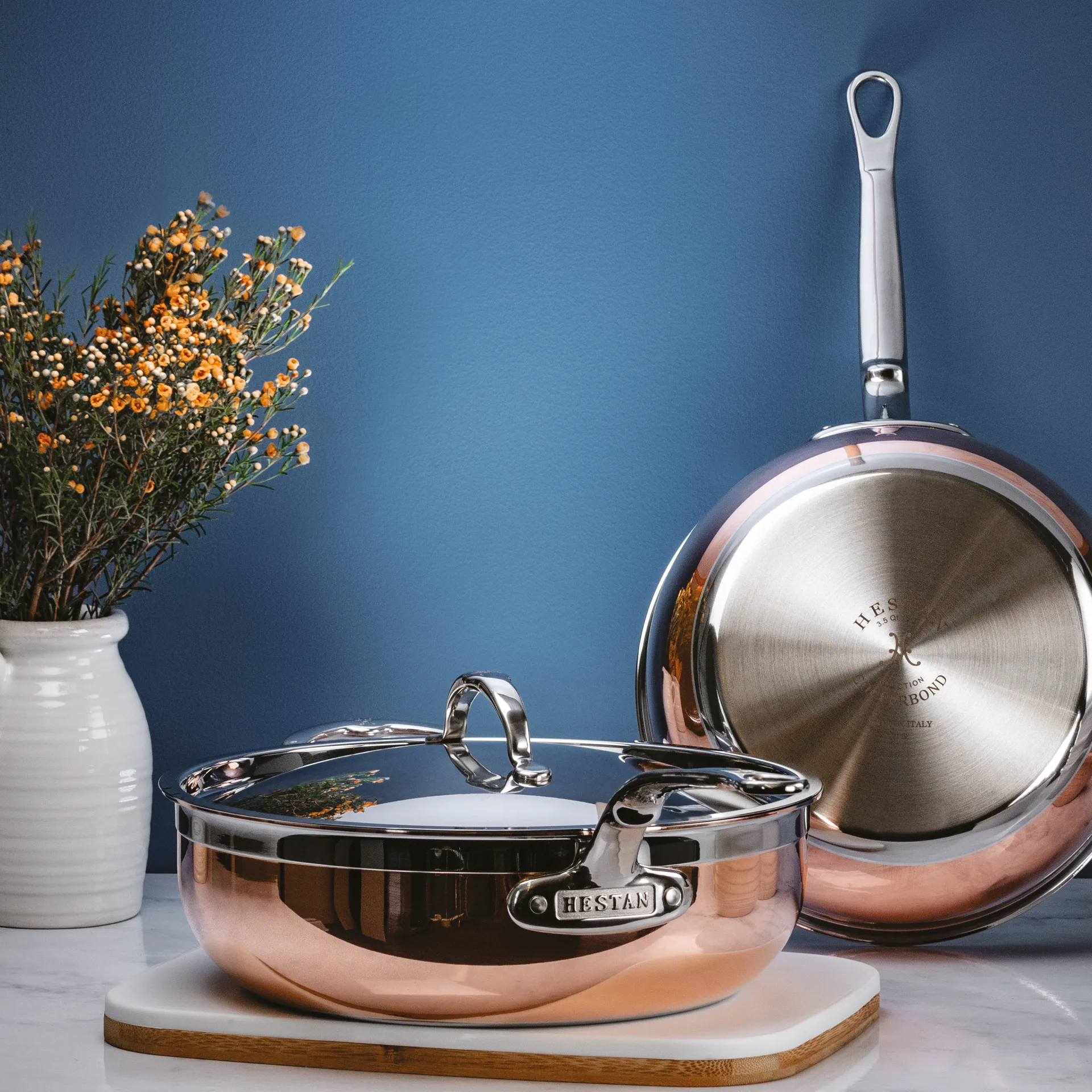Hestan Copperbond essensielle traktørpanne Ø24 cm, Kopper Hestan