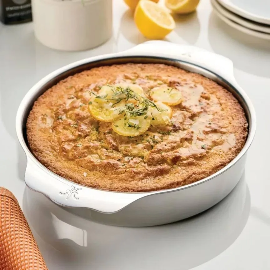 Hestan Ovenbond bakeform, Rustfritt stål, rund, Ø23 cm Hestan