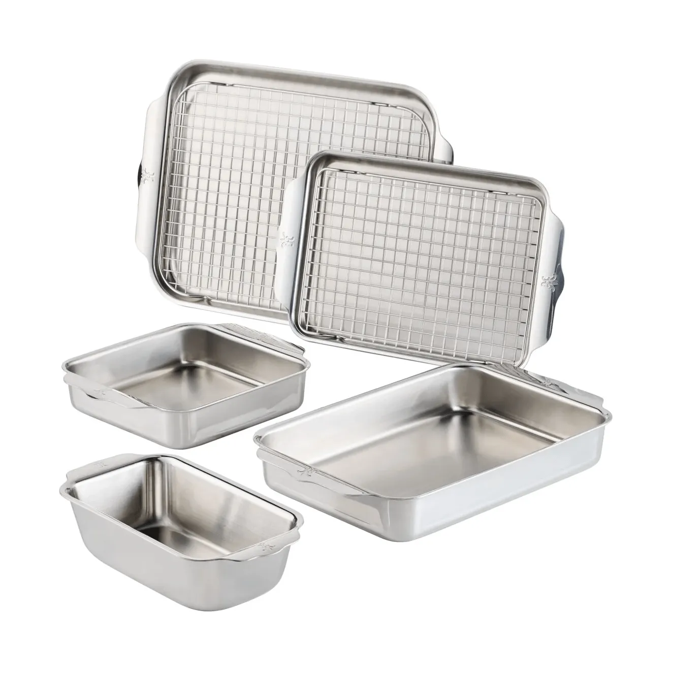 Hestan Ovenbond essential ovnsett, Rustfritt stål, 7 deler Hestan