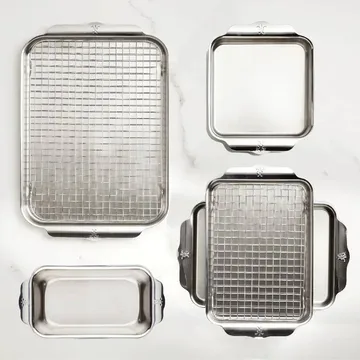 Hestan Ovenbond essential ovnsett - Rustfritt stål, 7 deler - Hestan