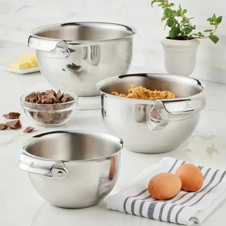 Hestan Provisions bestikksett, Rustfritt stål, 3 deler Hestan