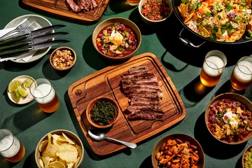 Hexclad Bistecca skjærebrett/Planke 4-pakning - Acacia - Hexclad