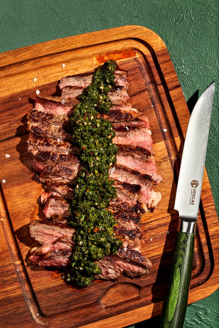 Hexclad Bistecca skjærebrett/Planke 4-pakning, Tre Hexclad