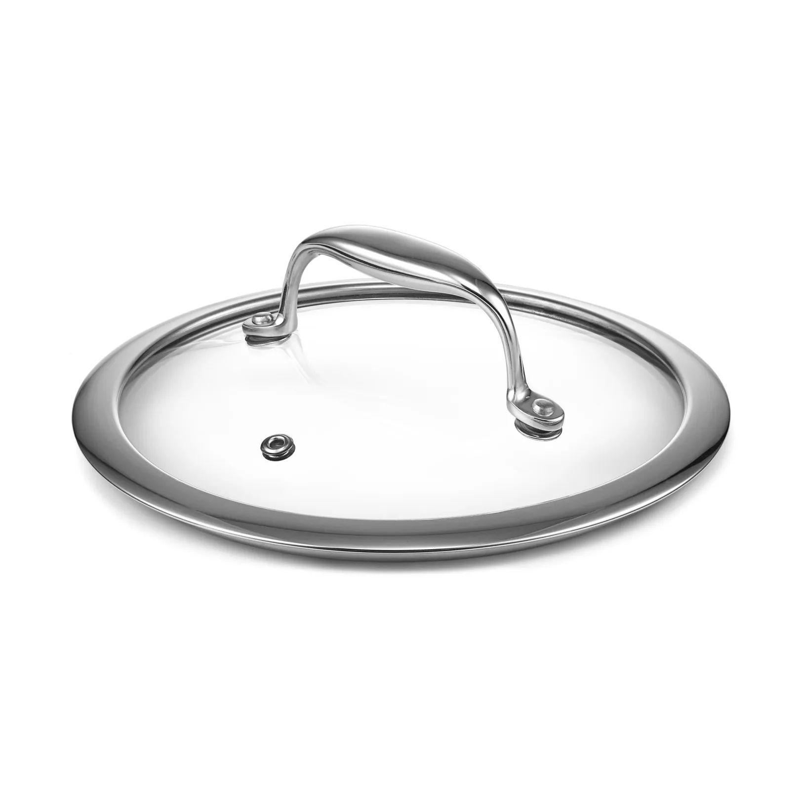 Hexclad glasslokk rustfritt stål, Ø20 cm Hexclad