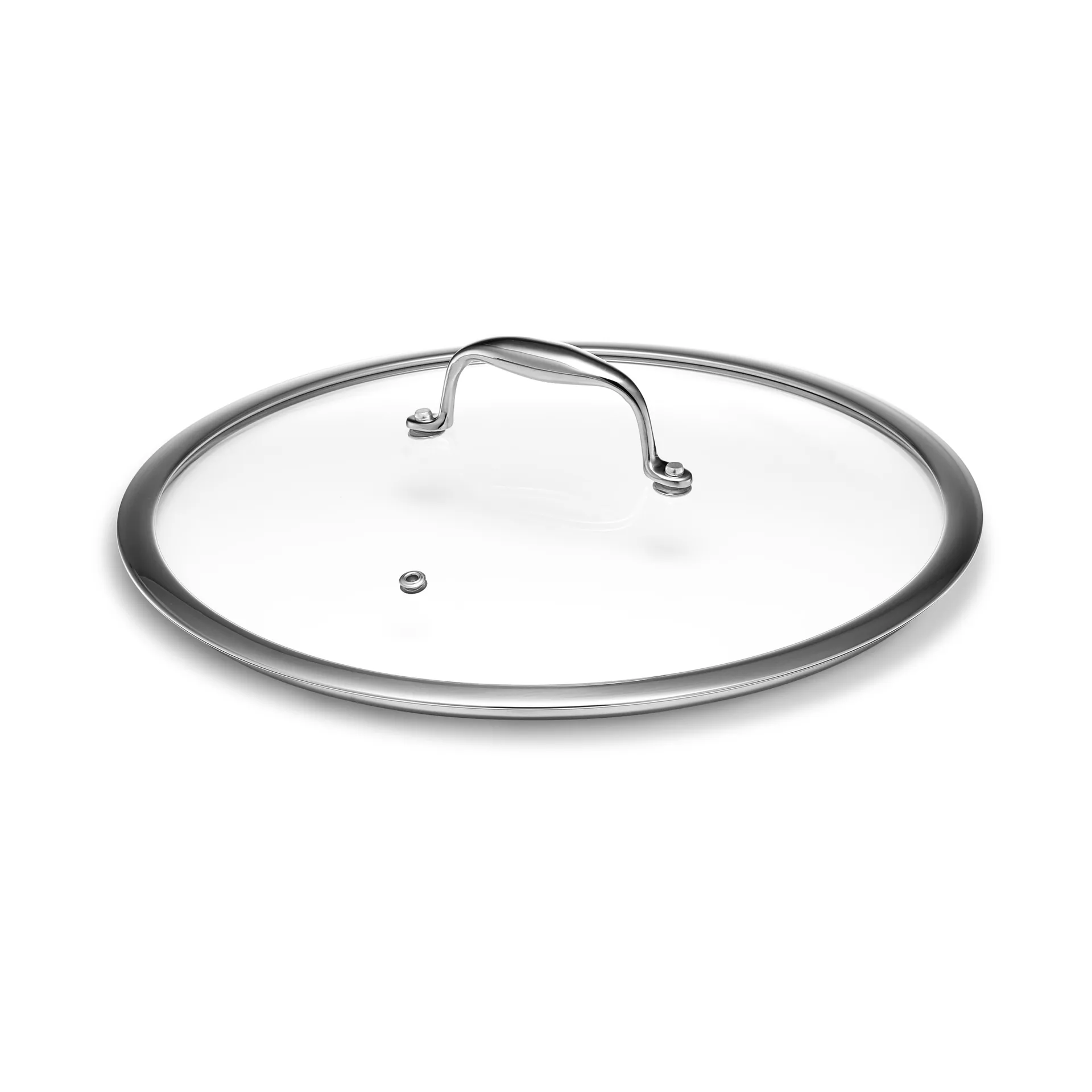 Hexclad glasslokk rustfritt stål, Ø30 cm Hexclad