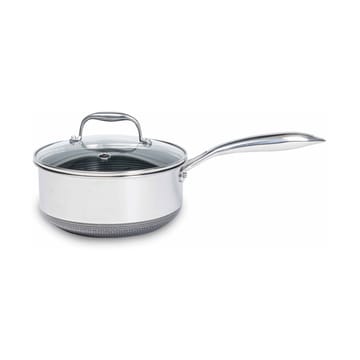 Hexclad gryte med lokk hybrid - 2,8 L - Hexclad