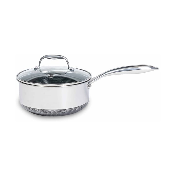 Hexclad gryte med lokk hybrid, 2,8 L Hexclad