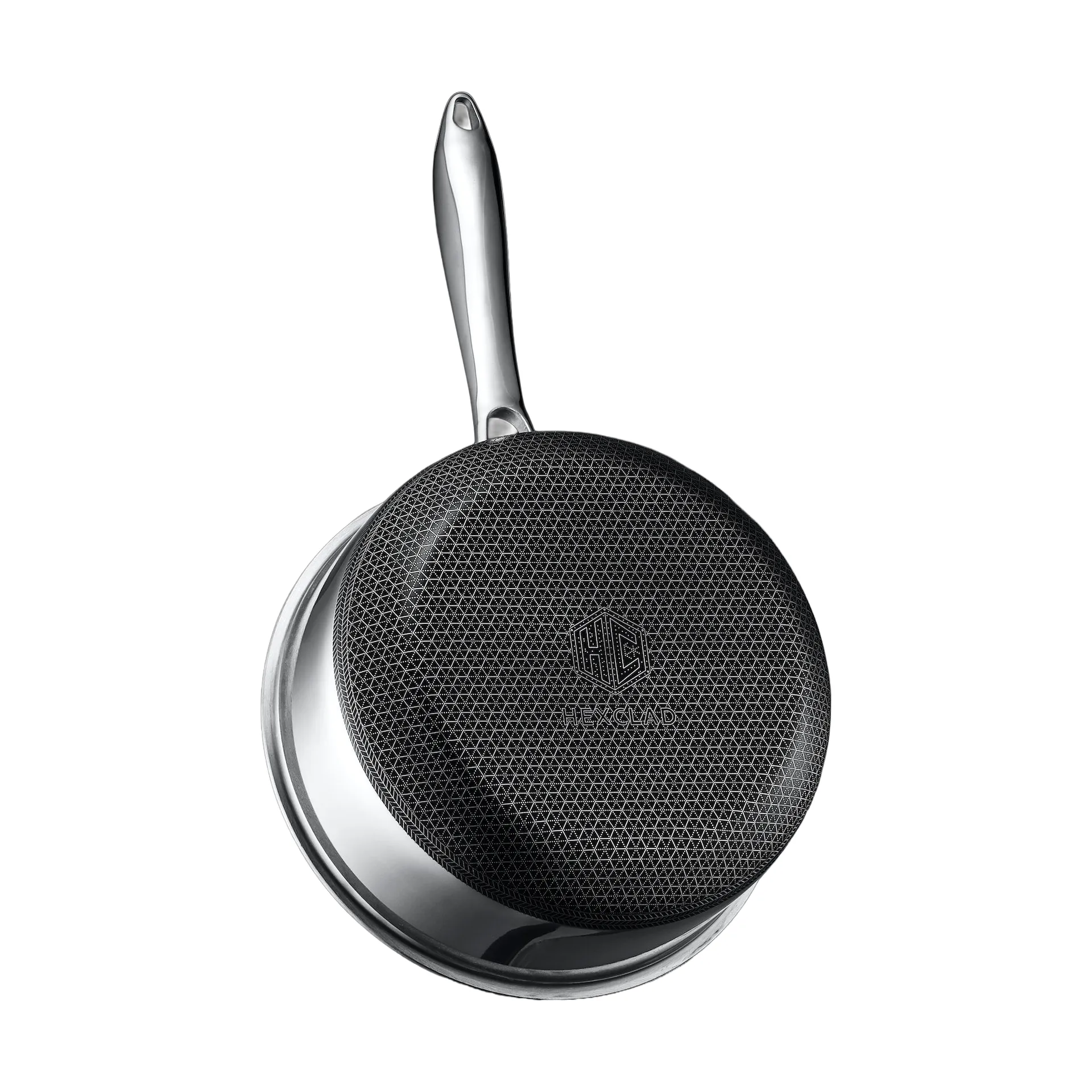 Hexclad gryte med lokk hybrid, 2,8 L Hexclad