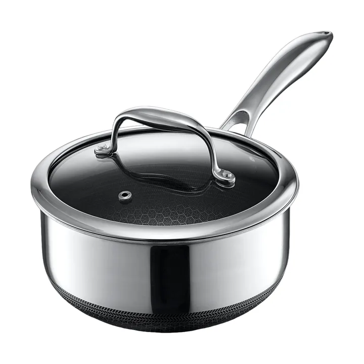 Hexclad kjele med lokk - 2 l - Hexclad