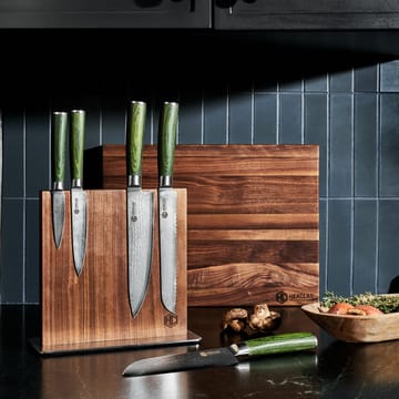 Hexclad knivsett 6 deler - Damaskus stål - Hexclad
