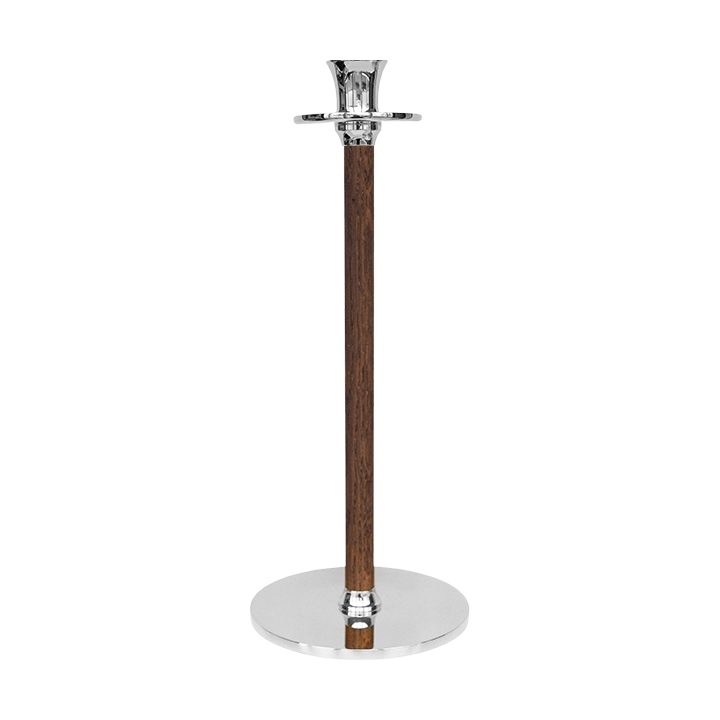 Hilke Collection Alto Basso lysestake 30 cm Forkrommet messing