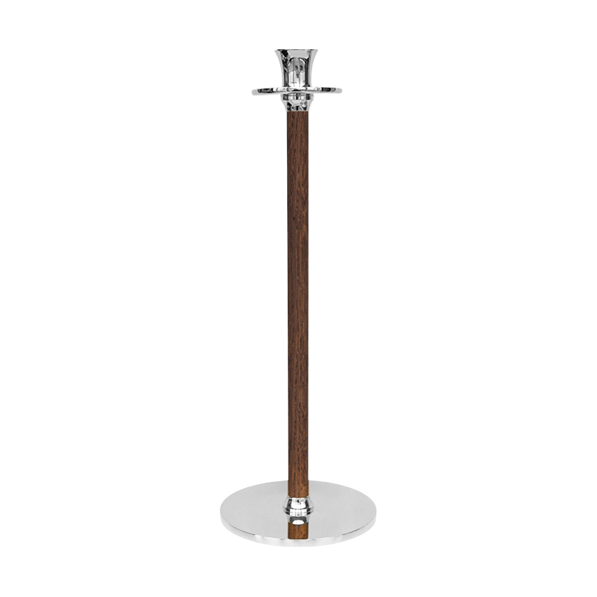 Hilke Collection Alto Basso lysestake 35 cm Forkrommet messing