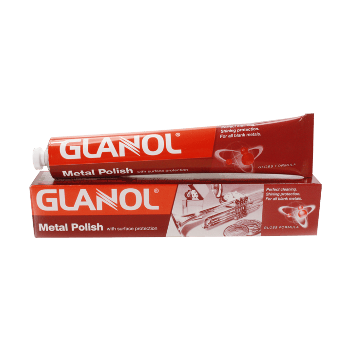 Glanol messingpuss - Rød - Hilke Collection