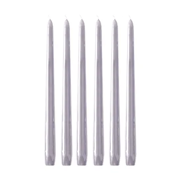 Herregårdslys 30 cm 6-pakning - Blåbær - Hilke Collection