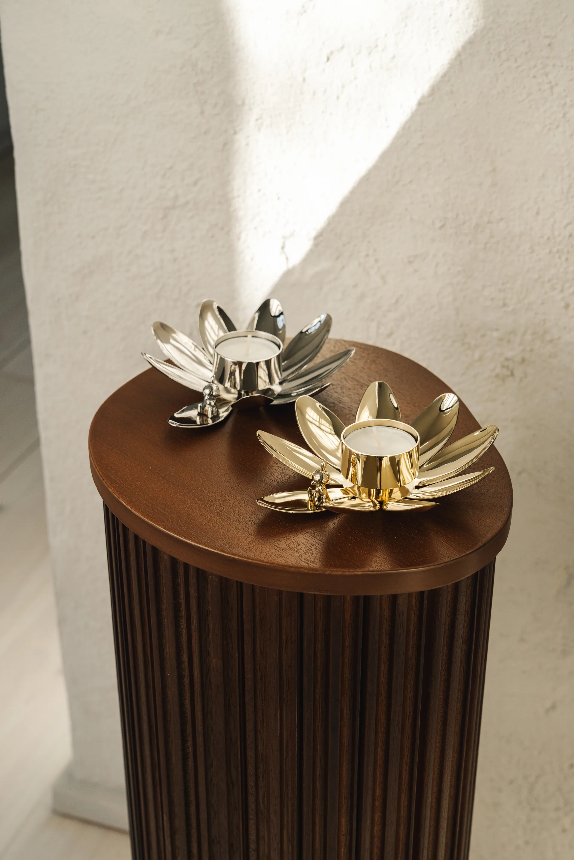 Hilke X Mumin Lille My lysestake, Messing Hilke Collection