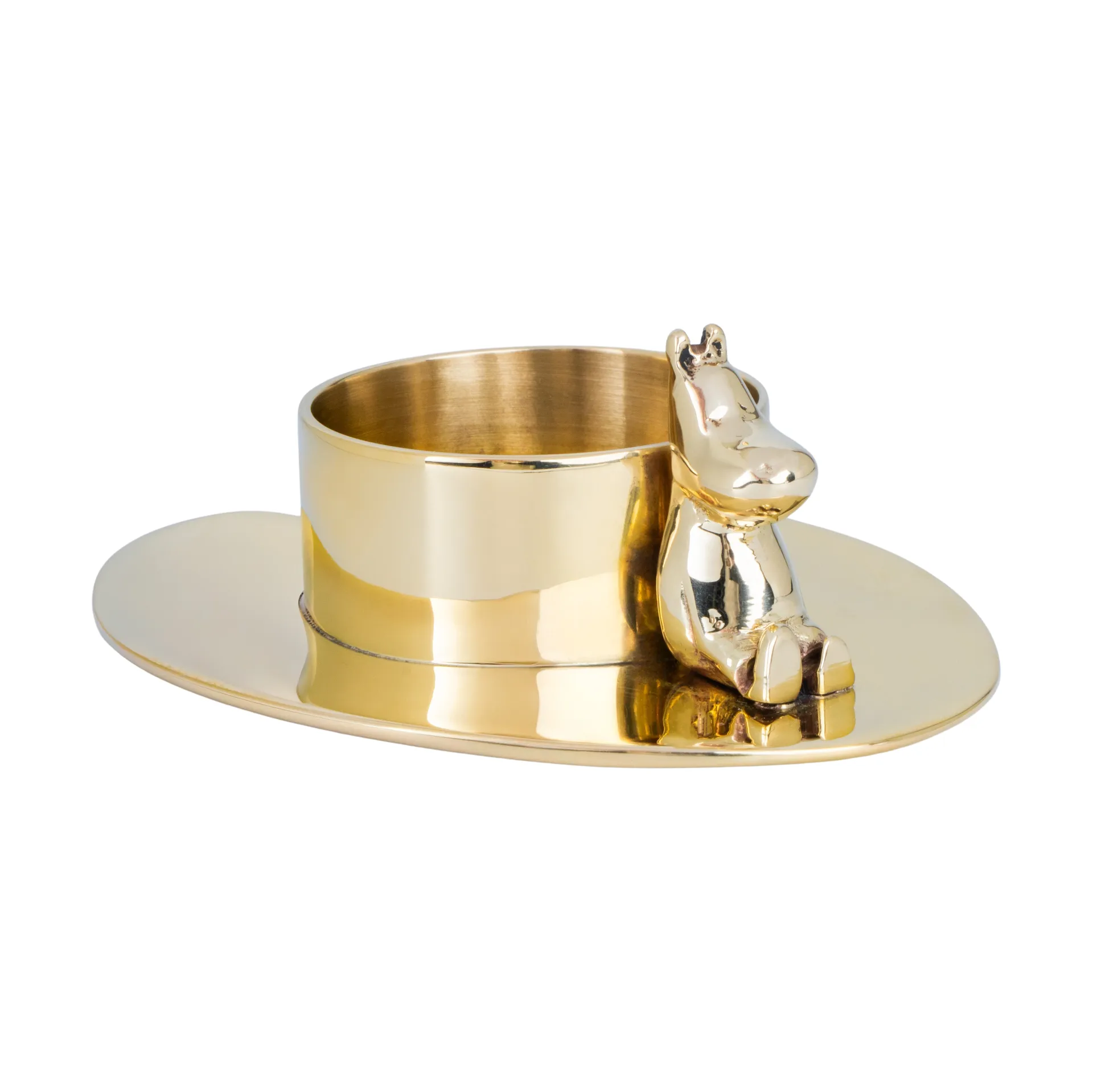 Hilke X Mumin No.3 lysestake, Messing Hilke Collection