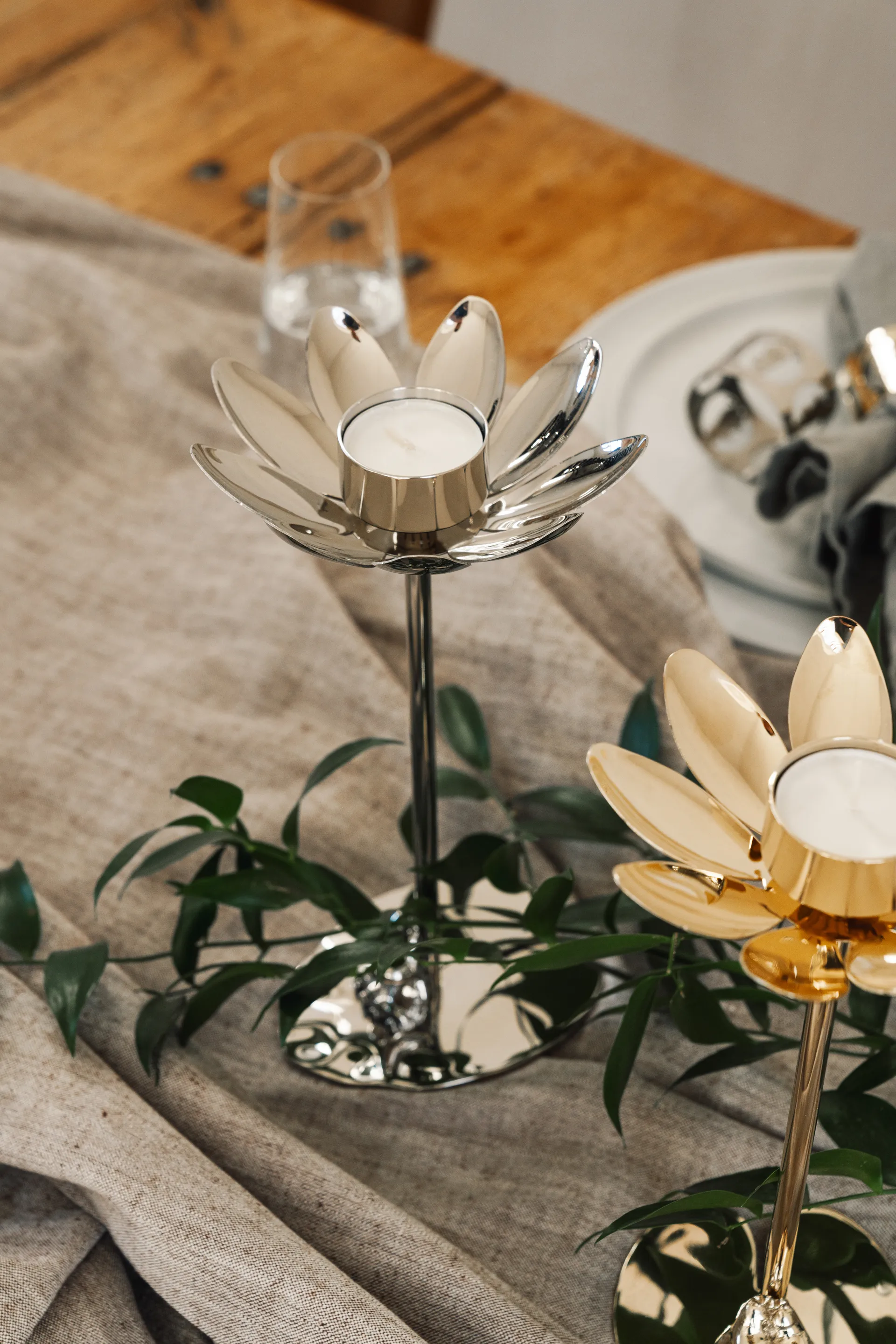 Hilke X Mumin & Snorkfrøken, Forkrommet messing Hilke Collection