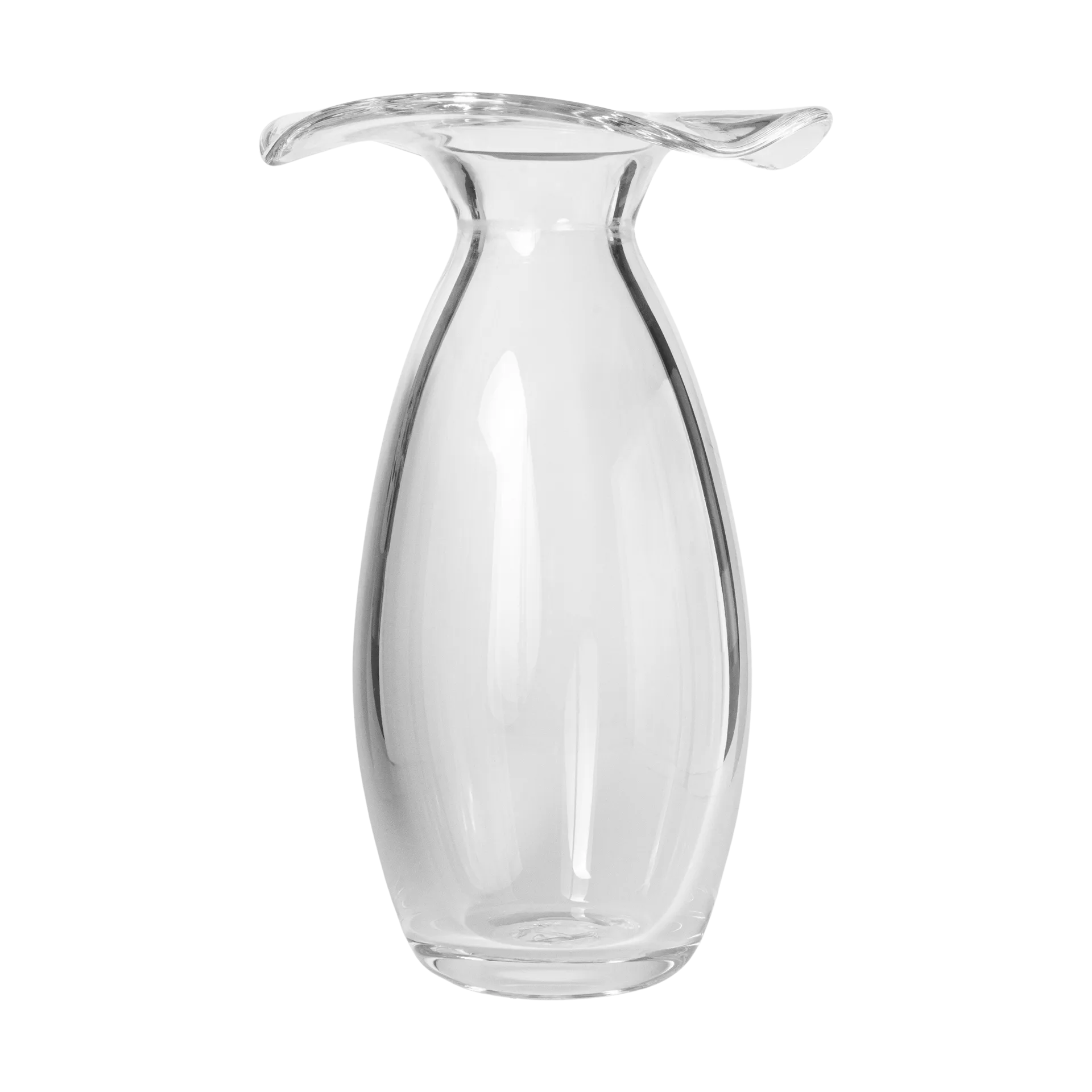 Hilke X Skruf Loto vase, Klar Hilke Collection