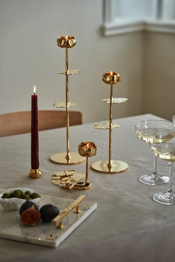 Ninfea Alta lysestake 30 cm - Messing - Hilke Collection