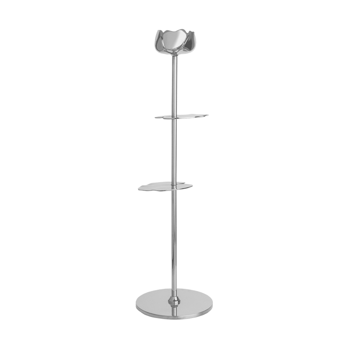 Ninfea Alta lysestake 40 cm - Forkrommet messing - Hilke Collection