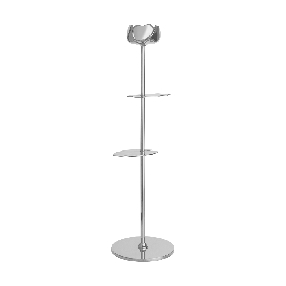 Hilke Collection Ninfea Alta lysestake 40 cm Forkrommet messing