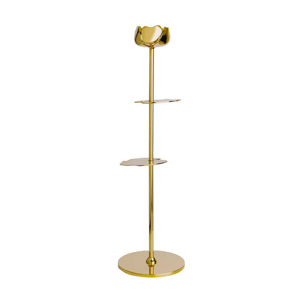 Hilke Collection Ninfea Alta lysestake 40 cm Messing