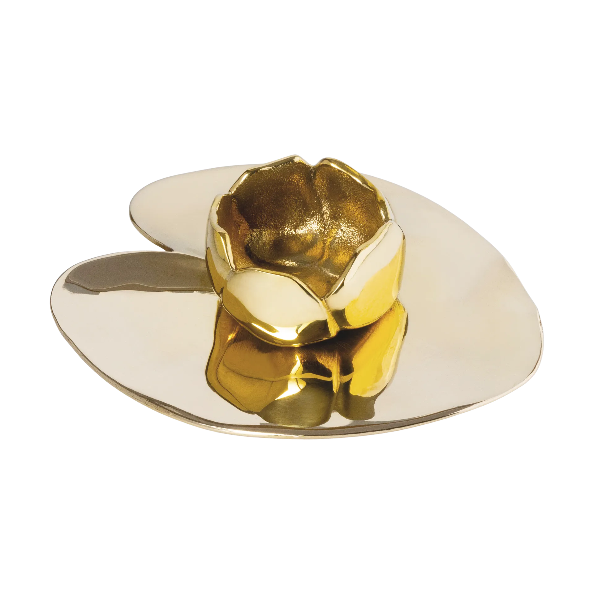 Ninfea piccola lysestake, Forkrommet messing Hilke Collection