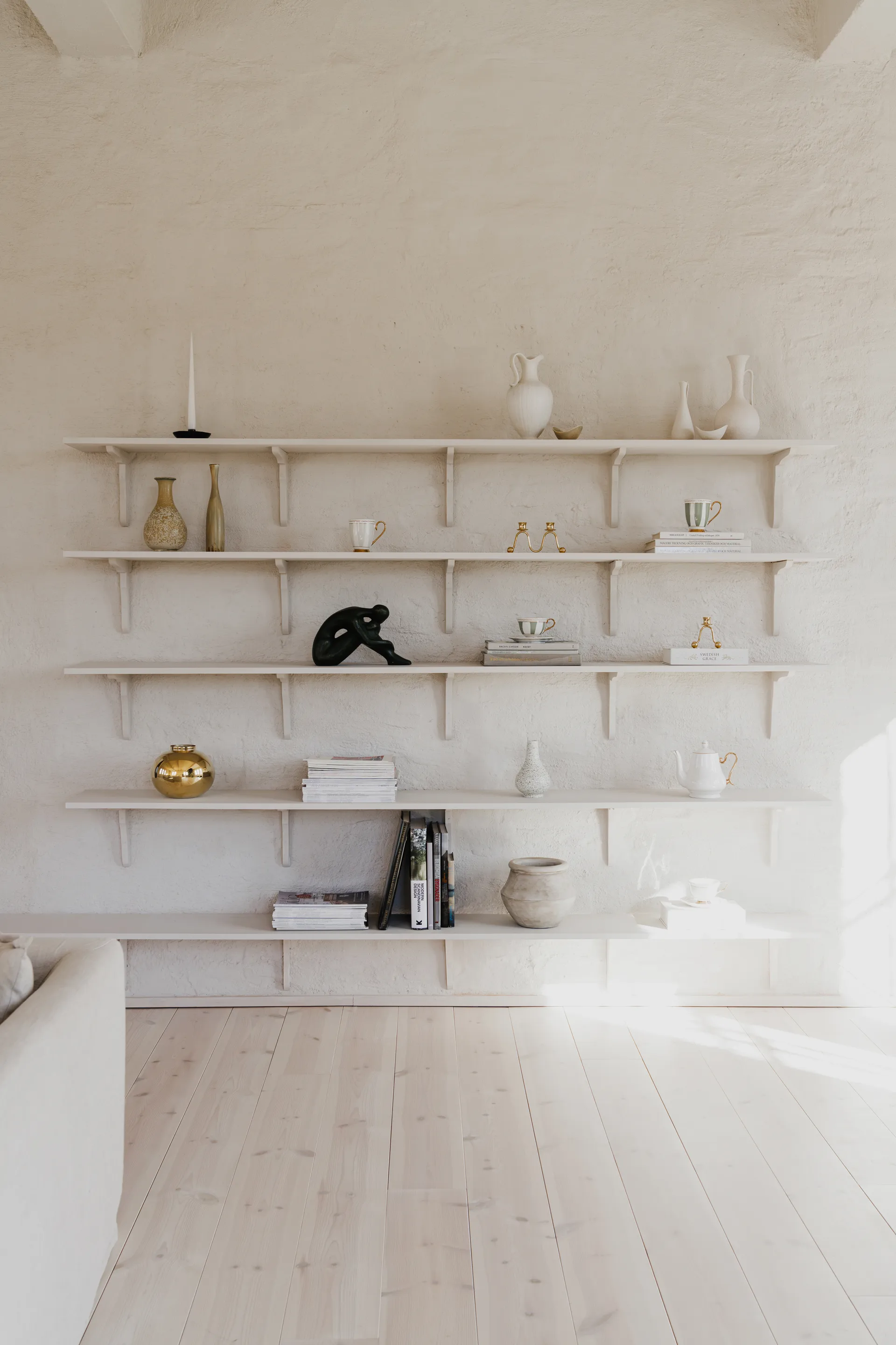 Strisce Tortora kopp med fat, 22 cl Hilke Collection