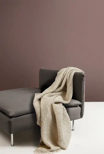 Angeline pledd 130 x 170 cm - Oatmeal - Himla