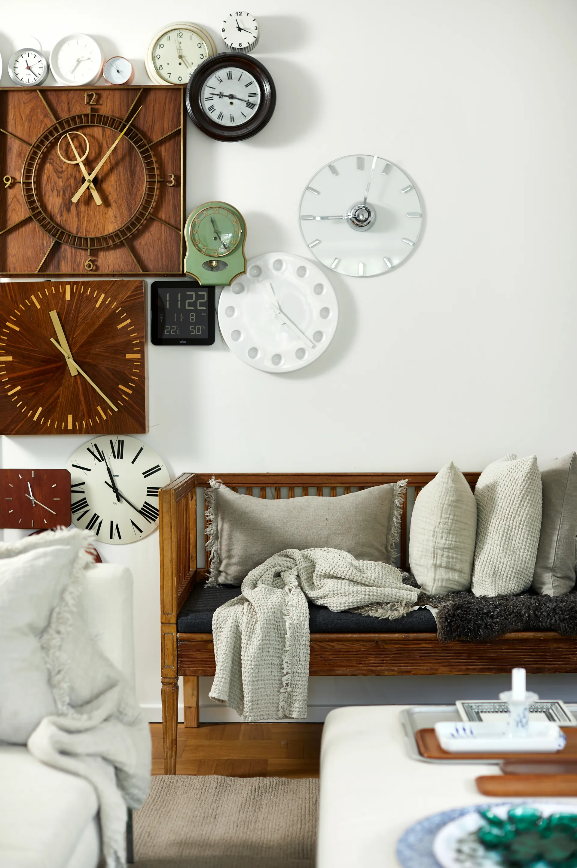 Angeline pledd 130 x 170 cm, Oatmeal Himla