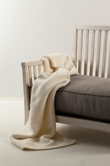 Avery pledd 130 x 170 cm - Offwhite - Himla
