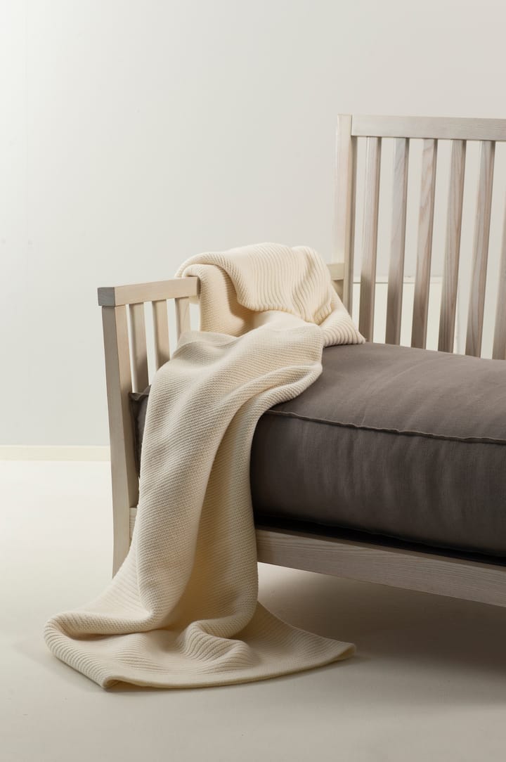 Avery pledd 130 x 170 cm - Offwhite - Himla