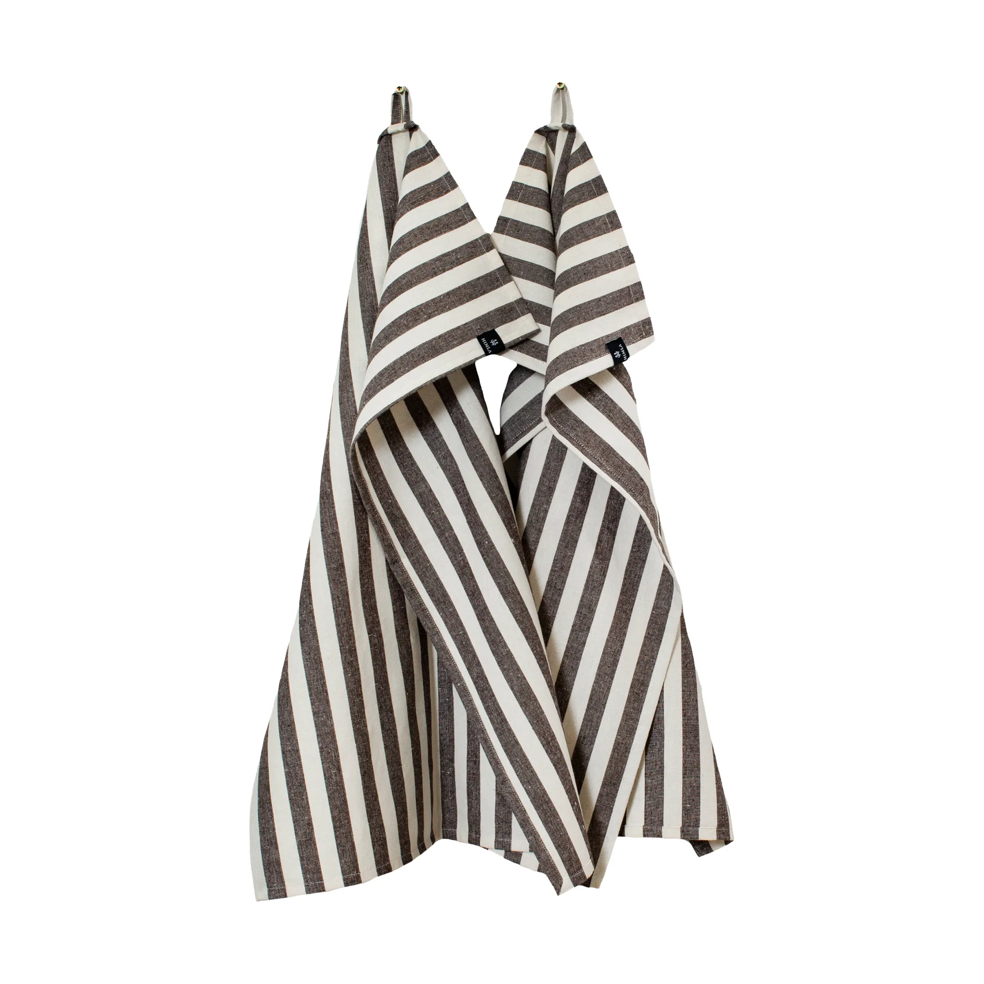 Bretagne kjøkkenhåndkle 50x70 cm 2-pakning, Chocolate Himla