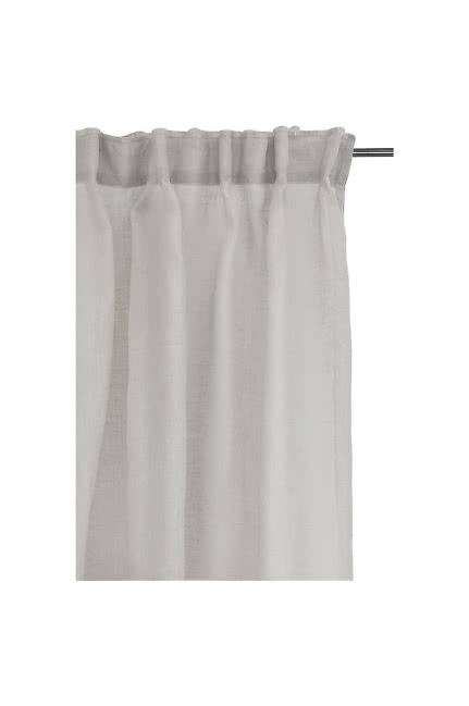 Himla Dalsland gardin med rynkebånd 145×250 cm Perle