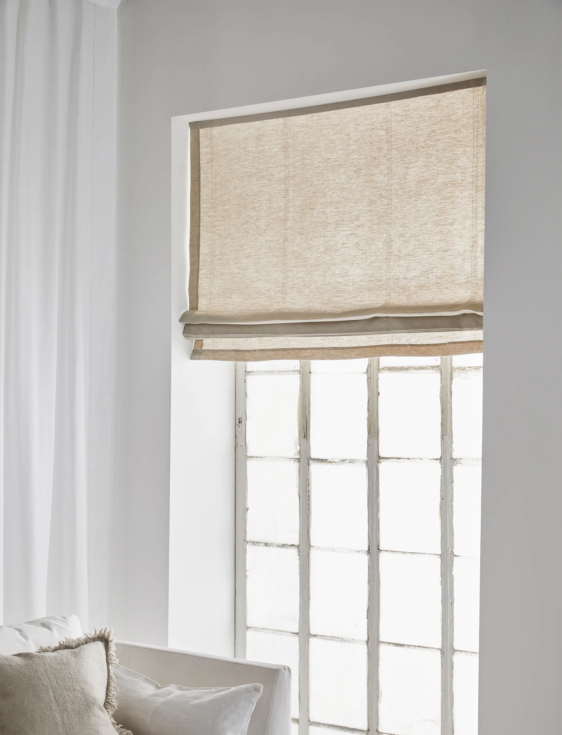 Ebba liftgardin 140x180 cm, Natural Himla