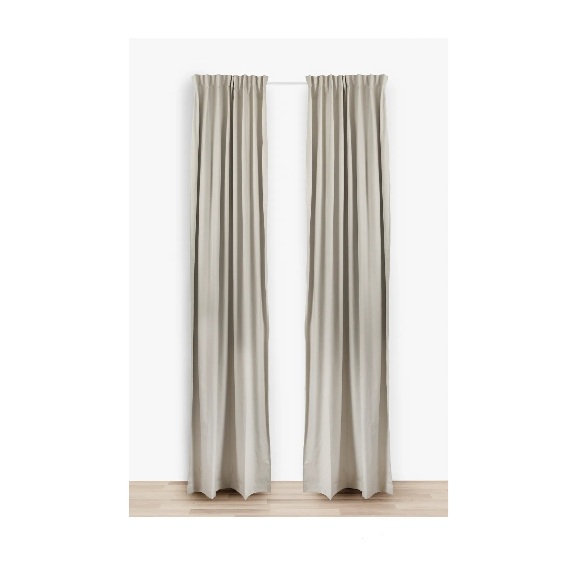 Eclipse blackout gardin 135 x 290 cm, White Himla