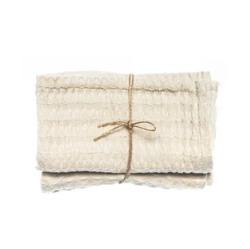 Ego gjestehåndkle 30 x 30 cm 2-pakning - Fog - Himla